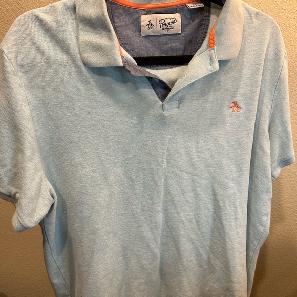 Light-blue Penguin polo 🔥 - Picture 1 of 4